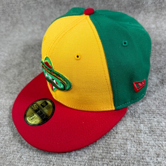 Arkansas Travelers Diamantes Copa Hat 59Fifty Latino Hispanic Seattle Mariners - Picture 5 of 10